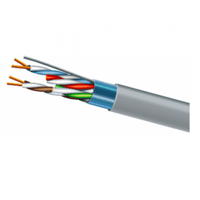 Кабель cat.5e F/UTP, 4х2х24 AWG (305м) сірий 7091000