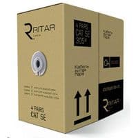Кабель мережевий Ritar UTP 305м КНП (4*2*0,50)[СCA] ПВХ+ПЕ, зовнішній (03494)