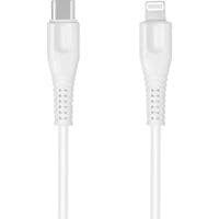 Дата кабель USB Type-C до Lightning 1,2m MFI White Canyon (CNS-MFIC4W)
