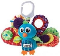 Игрушка на коляску Lamaze Павлин с пищалкой (L27013)