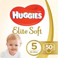 Підгузник Huggies Elite Soft 5 (12-22 кг) 50 шт (5029053578132)
