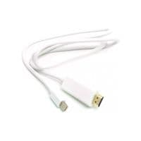 Кабель PowerPlant (CA912131) miniDisplayPort-HDMI, 1м White