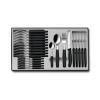 Набір столових приладів Victorinox SwissClassic Table Set 24 шт Black (6.7233.24)