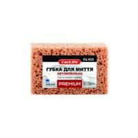 Губка для миття CARLIFE PREMIUM з великими порами 190x120x70mm, коричнева (CL-422)