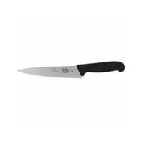 Кухонный нож Victorinox Fibrox Carving 19 см Serrated Black (5.2033.19)