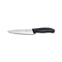 Кухонный нож Victorinox SwissClassic Kitchen 15 см Black (6.8003.15B)