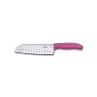 Кухонный нож Victorinox SwissClassic Santoku 17 см Pink (6.8526.17L5B)
