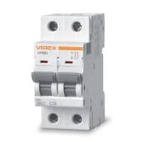 Автоматический выключатель Videx RS6 RESIST 2п 16А 6кА С (VF-RS6-AV2C16)