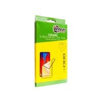 Стекло защитное Dengos Ceramic Film для Samsung Galaxy A03s (black) (TGCF-14)