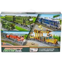 Конструктор ZIPP Toys Потяг DF5 1391 з рейками, червоний на радіокеруванні (98219)