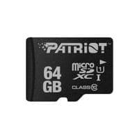 Карта памяти microSDXC (UHS-1) Patriot LX Series 64Gb class 10