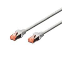 Патч-корд 0.25м, CAT 6 S-FTP, AWG 27/7, LSZH, Black Digitus (DK-1644-0025/BL)