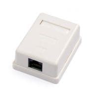 Розетка мережна RJ45x1 UTP cat.5e 8P8C Vinga (VCPRJ45O1NE)