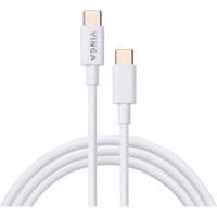 Дата кабель USB Type-C до Type-C 1,0 м 45 Вт PVC Vinga (VCPCTC45W)