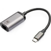 Перехідник Type-C Male to RJ45 Lan 1 Gbps Vinga (VCPATCLGB)