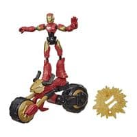 Фигурка Hasbro Avengers Bend and flex 2 в 1 Железный человек на мотоцикле (F0244)