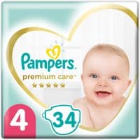 Підгузник Pampers Premium Care Maxi Розмір 4 (9-14 кг) 34 шт (8001090379368)