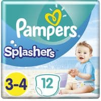 Підгузник Pampers для плавання Splashers Розмір 3-4 (6-11 кг) 12 шт (8001090698346)