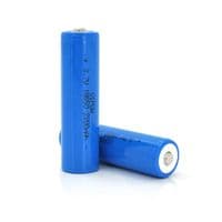 Акумулятор 18650 Li-Ion ICR18650 TipTop, 2200mAh, 3.7V, Blue Vipow (ICR18650-2200mAhTT)