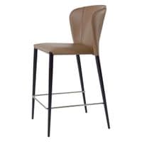 Барный стул Concepto Arthur полубарный капучино (HBC708BL-RL35-CAPPUCCINO)