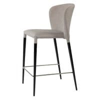 Барный стул Concepto Arthur полубарный светло-серый (HBC708FA-K4-LIGHT GREY)