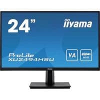 23,8" 16:9 VA FHD РК монітор, 3 mc,  75 Гц, 1xVGA,  1xHDMI, 1xDP, 2xUSB 2.0, SP XU2494HSU-B1