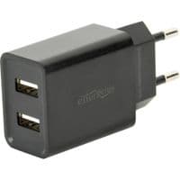 Зарядное устройство EnerGenie USB 2.1A (EG-U2C2A-03-BK)