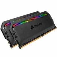 Память DDR4, 3600MHz 16GB 2x8GB DIMM, Unbuffered, 16-18-18-36, XMP 2.0, DOMINATOR PLATINUM RGB Black Heatspreader, RGB LED, 1.35V