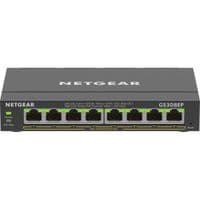 Комутатор NETGEAR GS308EP 8xGE PoE+(62W), керований