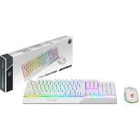 Геймерская клавиатура и мышка MSI Vigor GK30 COMBO WHITE UA S11-04UA302-CLA