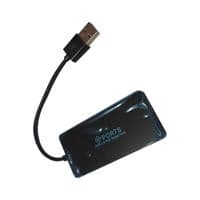 USB 2.0 Hub AtCom TD4005 Black 4 порти (10725)