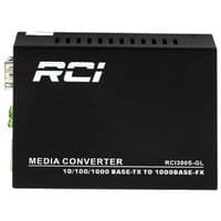 Медіаконвертер RCI 1G, слот SFP, RJ45, стандартний металевий корпус (RCI300S-GL)