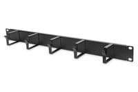 Кабельний організатор DIGITUS 19" 1U, 5xRings 40x60mm, RAL 9005 DN-97602