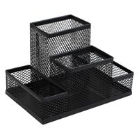 Настільний набір H-Tone металевий, 15,3 х10, 3х10 см, чорний (SET-HT-JJ41208)