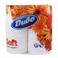 Туалетний папір Диво Soft 2-шаровий білий 4 шт (тп.дв4б)