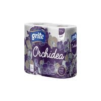 Туалетний папір Grite Orchidea 3 шари 4 рулони (4770023348095)