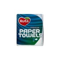 Бумажные полотенца Ruta Premium 2 слоя 2 шт. (4820202893738)