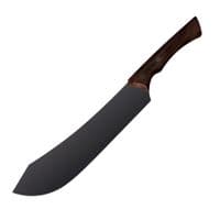 Нож TRAMONTINA Churrasco Black для мяса 253 мм (22844/110)
