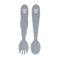 Столові прилади дитячі. TRAMONTINA Baby Le Petit X2пр.ст.приб. gray (23797/602)