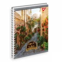 Блокнот Yes А5/80 од.спираль "Cozy walk" (151704)