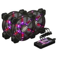 Набір Frime RGB-вентиляторів + Fun hub + ДК Frime Iris Flicker KIT (IRISFLICKERKIT)