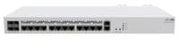 Маршрутизатор MikroTik CCR2116-12G-4S+ (12хGE, 4xSFP+, RouterOS 7, 2xPSU, M.2 PCIe x1, L6)