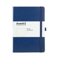 Блокнот Axent Partner Prime 145х210 мм A5 96 аркушів у клітку Синій (8305-02-A)