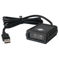 Сканер штрих-кода Xkancode Cканер штрих кода FS10, 1D, в комплекте с USB кабелем, черный (FS10)