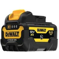 Акумулятор до електроінструменту DeWALT 12 В, 5 Ач, час заряджання 50 хв, вага 0.42 кг (DCB126)