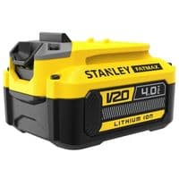 Аккумулятор к электроинструменту Stanley FatMax, 18 В, 4 Ач, время зарядки 60 мин, вес 0.69 кг (SFMCB204)
