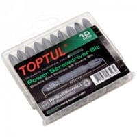 Набор бит Toptul двухсторонних 1/4" PH2х65мм 10шт. (GAAW1001)
