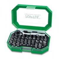 Набор бит Toptul с трещоткой 1/4" 35ед. (GACW3503)