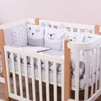 Дитячий набір Верес Smiling animals white-gray new (216.07.110*90)