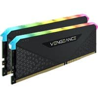 Модуль памяти DDR4 2x16GB/3600 Corsair Vengeance RGB RS Black (CMG32GX4M2D3600C18)